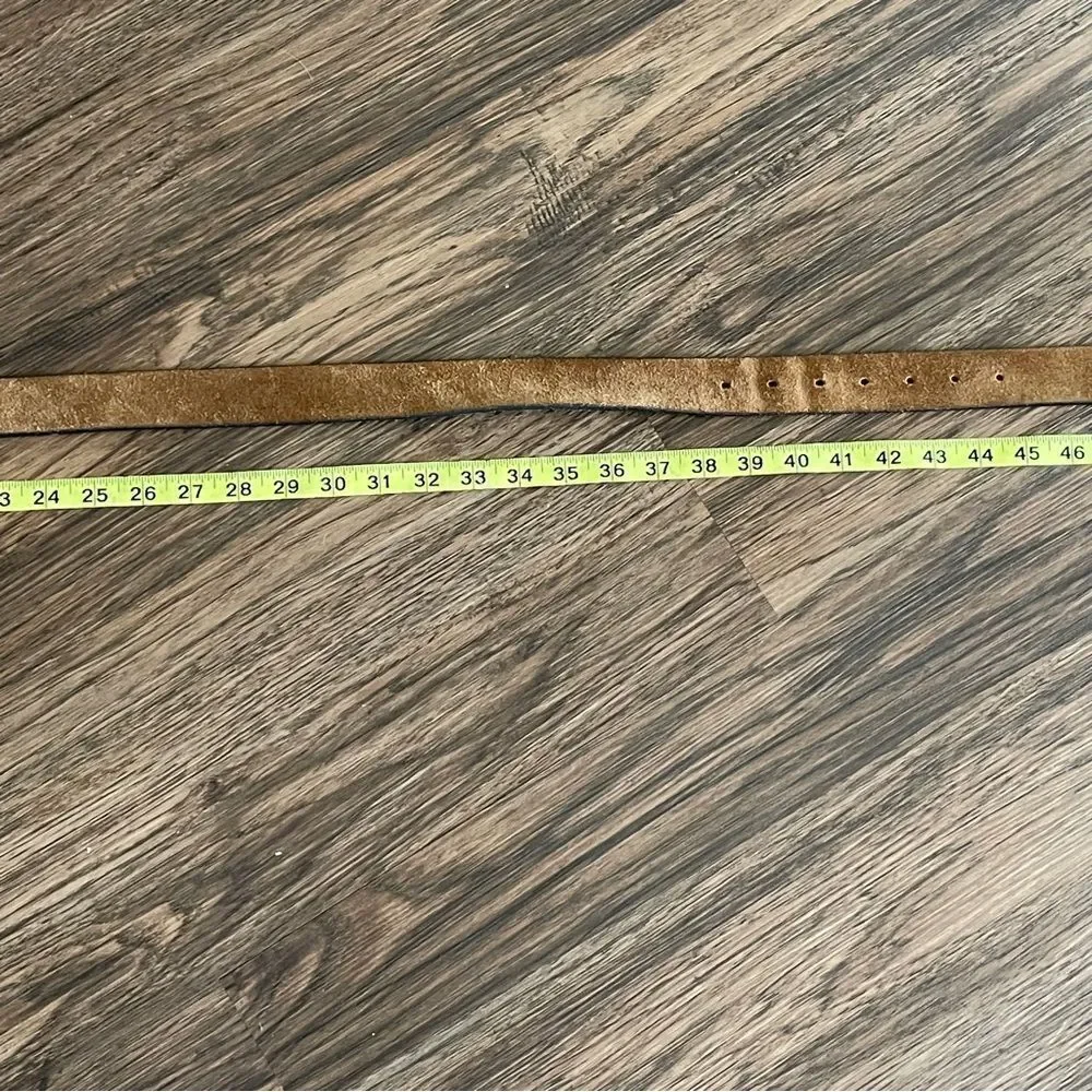 American Eagle Outfitters Men's Brown Leather Belt Size 39”